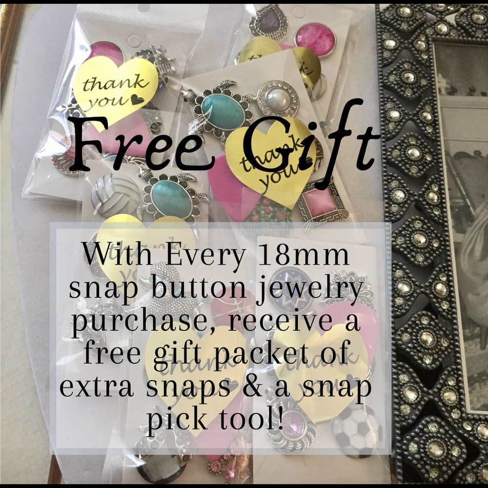NEW 18mm Silvertone Ginger Snap Bracelet w/12 Snaps!💖 - Picture 9 of 10
